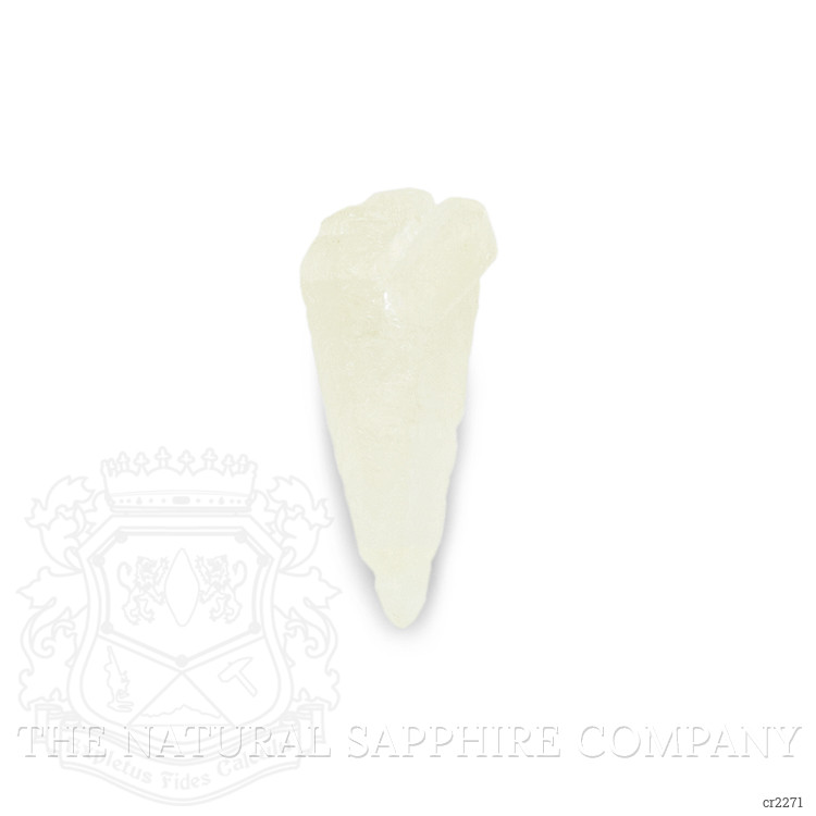 3.18 Ct. White Sapphire Crystal from Ceylon (Sri Lanka)