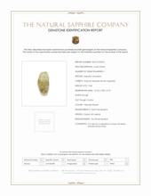 5.86 Ct. Sapphire from Ceylon (Sri Lanka) Scan Report