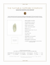 7.75 Ct. Sapphire from Ceylon (Sri Lanka) Scan Report