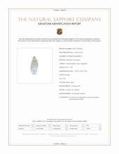 7.09 Ct. Bluish Grey Rough Sapphire from Ceylon (Sri Lanka) Scan Report