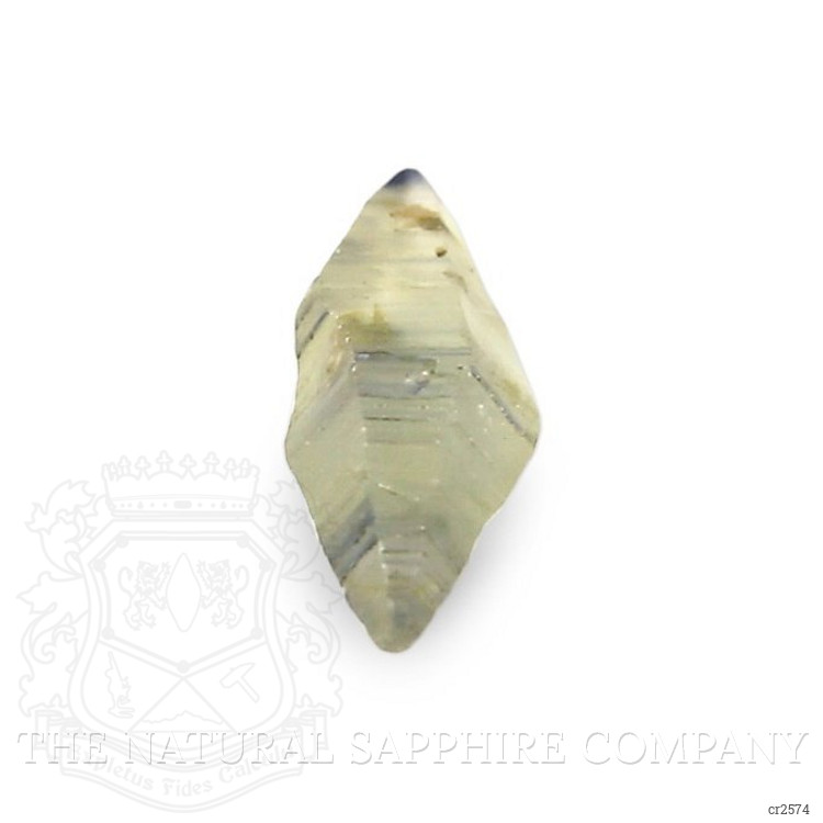 4.91 Ct. Bi Color Sapphire Crystal from Ceylon (Sri Lanka)