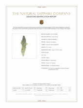 24.04 Ct. Yellow Rough Sapphire from Ceylon (Sri Lanka) Scan Report