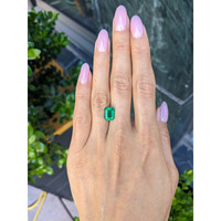 2.78 Ct. Emerald from Zambia Life Style