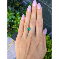 1.39 Ct. Emerald from Zambia Life Style