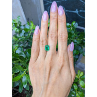 2.51 Ct. Emerald from Zambia Life Style