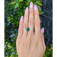 2.86 Ct. Emerald from Zambia Life Style