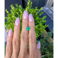 1.76 Ct. Emerald from Zambia Life Style