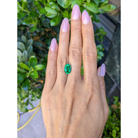 3.21 Ct. Emerald from Zambia Life Style