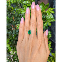 2.68 Ct. Emerald from Zambia Life Style