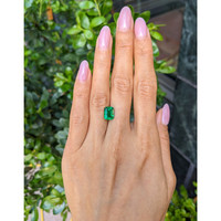 2.45 Ct. Emerald from Zambia Life Style