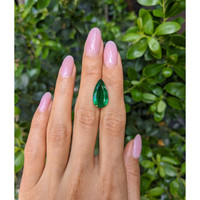 5.64 Ct. Emerald from Zambia Life Style