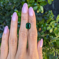 3.71 Ct. Emerald from Zambia Life Style
