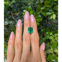 6.08 Ct. Emerald from Zambia Life Style