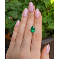 3.32 Ct. Emerald from Colombia Life Style