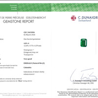 4.81 Ct. Emerald from Colombia - Muzo Pdf