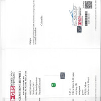 2.43 Ct. Emerald from Colombia Scan Report