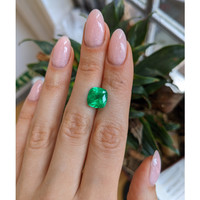 4.85 Ct. Emerald from Colombia Life Style