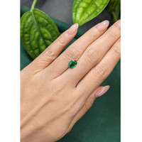 1.11 Ct. Emerald from Zambia Life Style