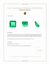 0.94 Ct. Emerald from Zambia Appraisal