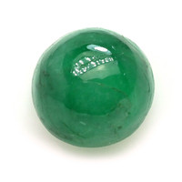 0.52 Ct. Cabochon Emerald from Colombia - Muzo Video