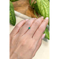 0.17 Ct. Emerald from Afghanistan Life Style