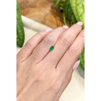 0.29 Ct. Emerald from Afghanistan Life Style