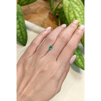 0.29 Ct. Emerald from Afghanistan Life Style