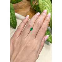 0.46 Ct. Emerald from Afghanistan Life Style