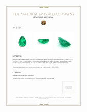 1.62 Ct. Emerald from Zambia Appraisal