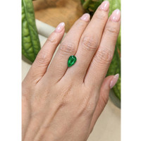1.63 Ct. Emerald from Zambia Life Style