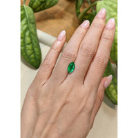 1.29 Ct. Emerald from Zambia Life Style