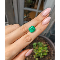 6.39 Ct. Emerald from Colombia Life Style