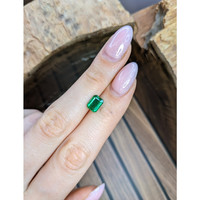 1.72 Ct. Emerald from Zambia Life Style