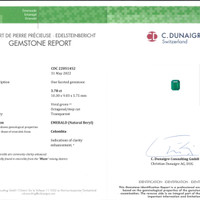 3.78 Ct. Emerald from Colombia - Muzo Pdf