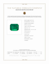 5.04 Ct. Emerald from Colombia Scan Report