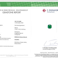 9.97 Ct. Emerald from Colombia Pdf