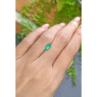 0.70 Ct. Emerald from Colombia Life Style