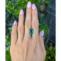 4.44 Ct. Emerald from Zambia Life Style