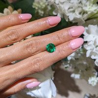 2.08 Ct. Emerald from Zambia Life Style