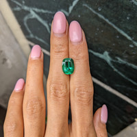4.18 Ct. Emerald from Zambia Life Style