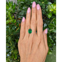 4.59 Ct. Emerald from Zambia Life Style