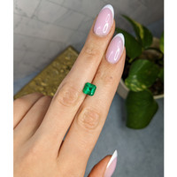 1.62 Ct. Emerald from Colombia Life Style