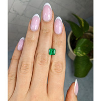 1.62 Ct. Emerald from Colombia Life Style