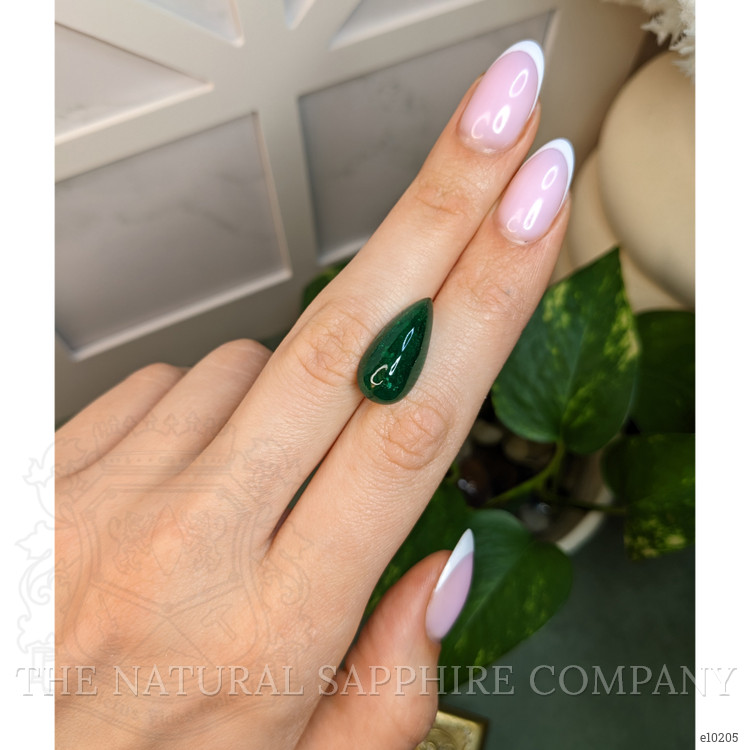 9.35 Ct. Cabochon Emerald from Colombia