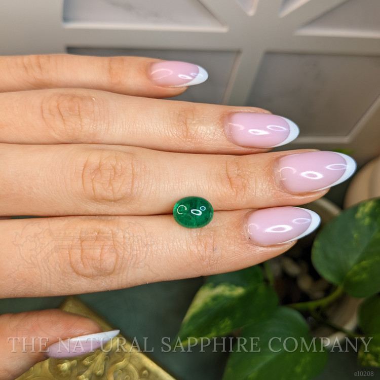 3.11 Ct. Cabochon Emerald from Colombia