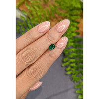0.75 Ct. Emerald from Afghanistan Life Style