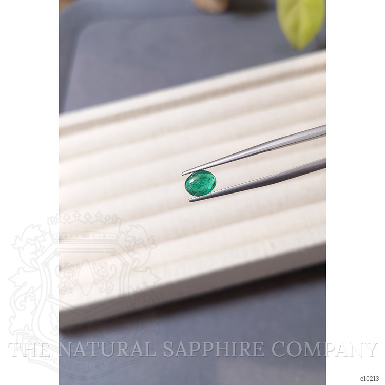 0.90 Ct. Cabochon Emerald from Afghanistan