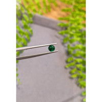 0.39 Ct. Cabochon Emerald from Afghanistan Life Style