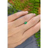 0.43 Ct. Emerald from Afghanistan Life Style