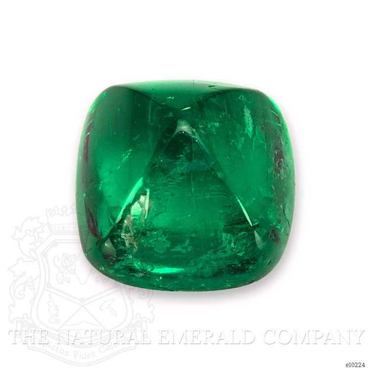 1.24 Ct. Cabochon Emerald from Afghanistan